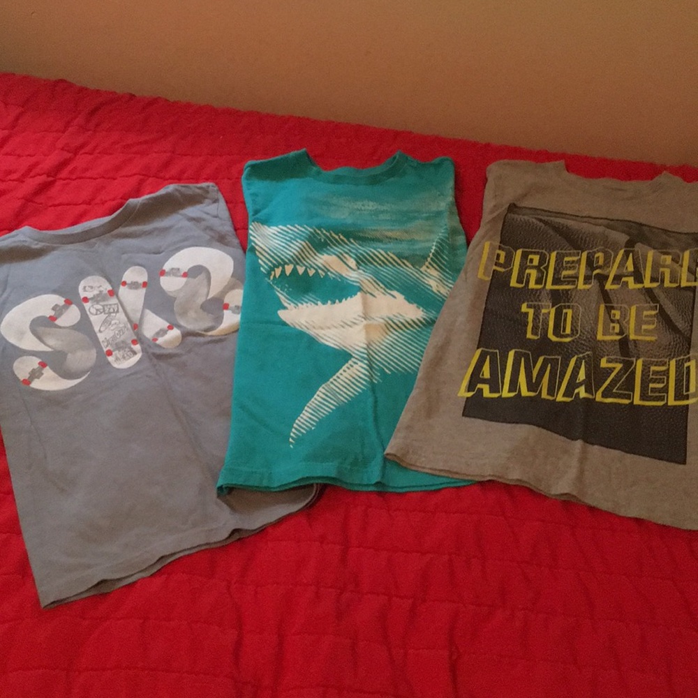 Bundle boy 7/8 shirts - Picture 3 of 5